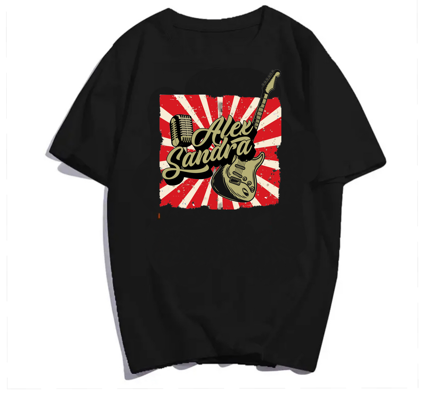 Black T-Shirt Alex Sandra