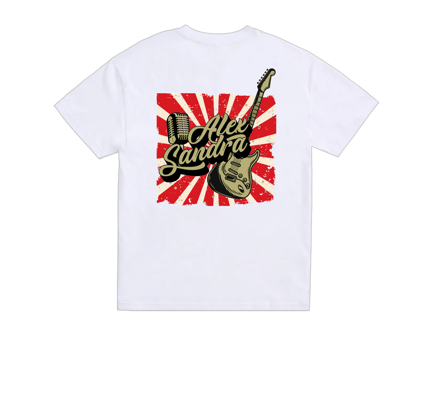 White T-Shirt Alex Sandra