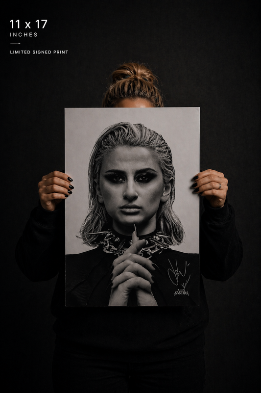 Poster – Signed Alex Sandra Print (Shipping Included)