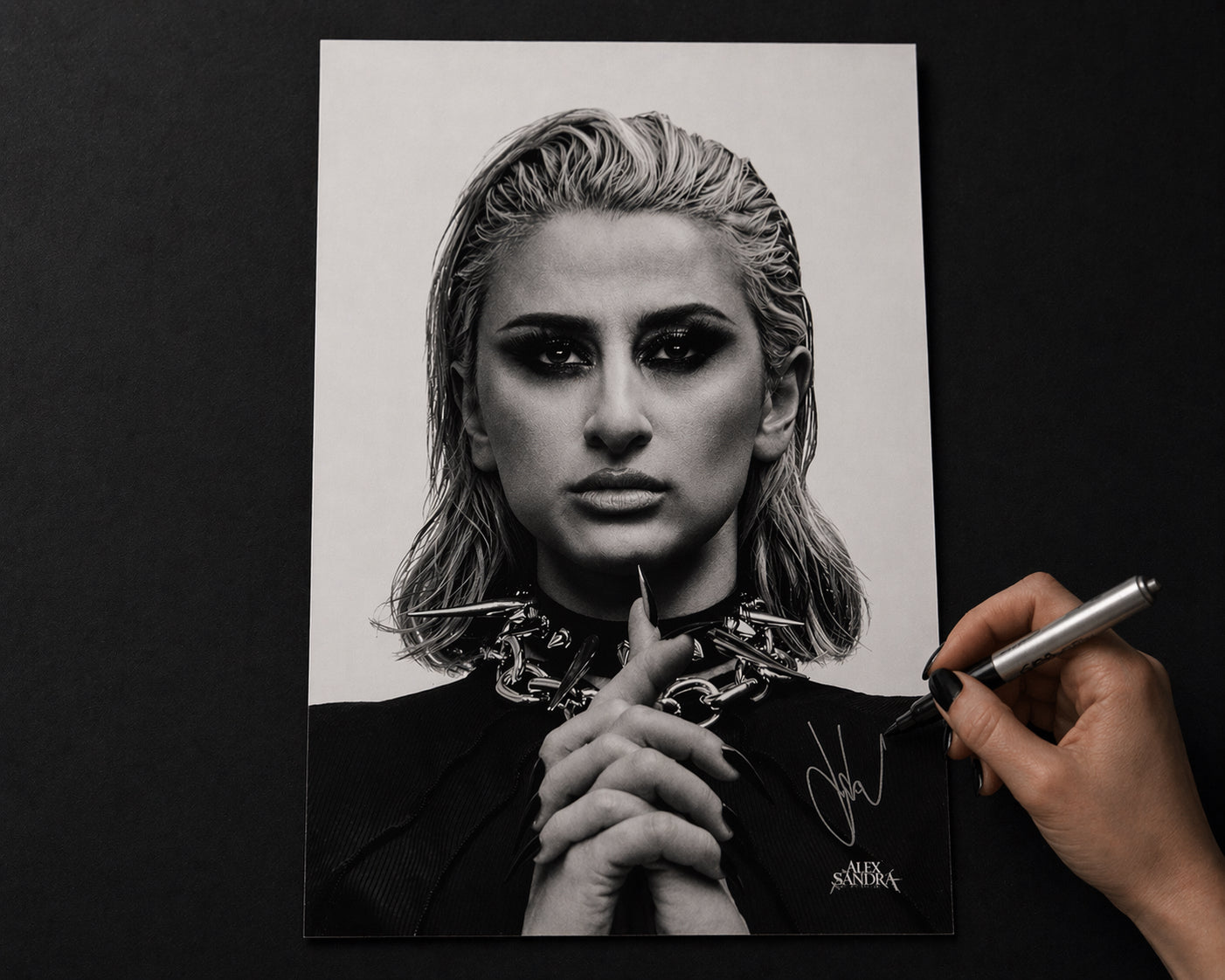 Poster – Signed Alex Sandra Print (Shipping Included)