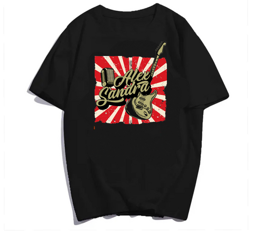 Black T-Shirt Alex Sandra